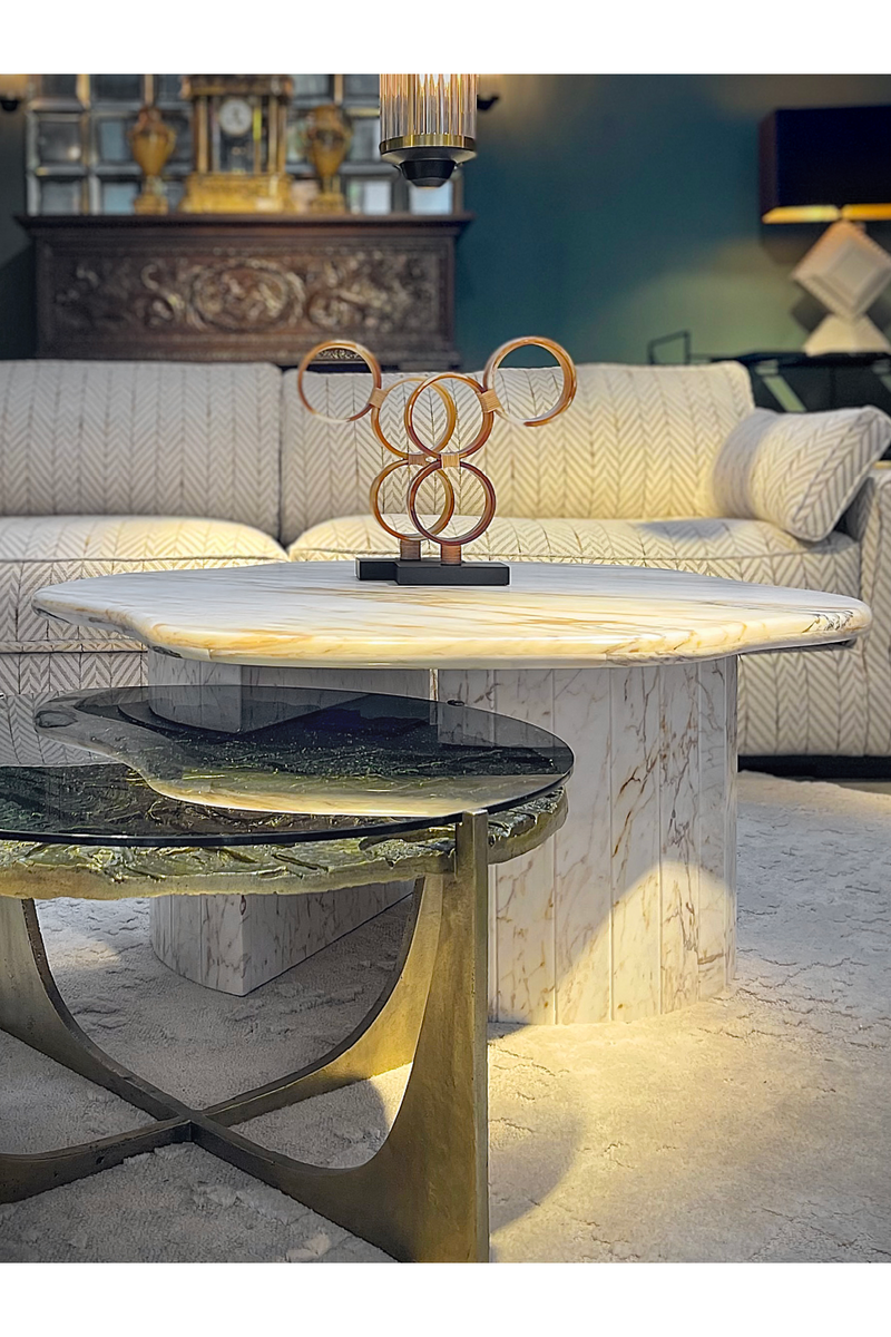 Free-Form Marble Coffee Table | Versmissen Atol | Oroatrade.com