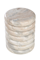 Marble Tiered Table / Stool | Versmissen Bibendum | Oroatrade.com