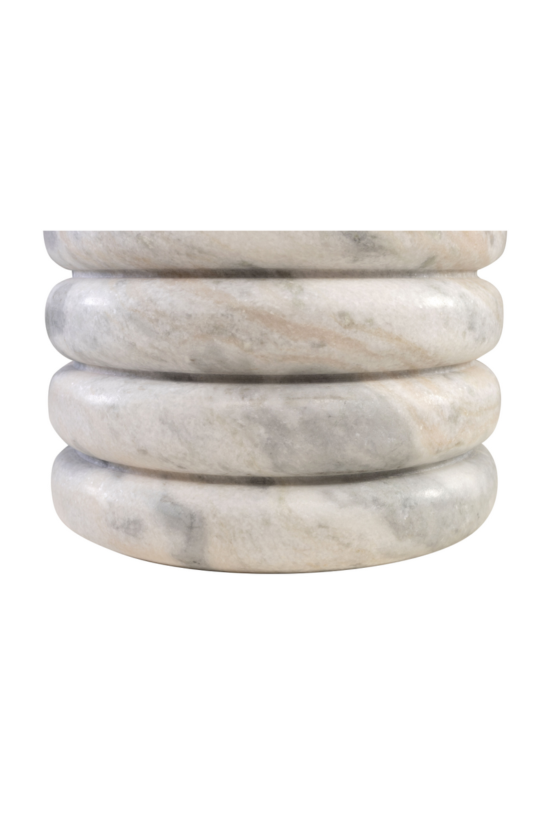 Marble Tiered Table / Stool | Versmissen Bibendum | Oroatrade.com