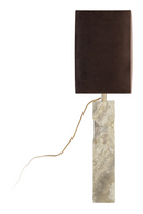 Gray Travertine Table Lamp | Versmissen Reso | Oroatrade.com