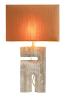 Gray Travertine Table Lamp | Versmissen Reso | Oroatrade.com