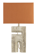 Gray Travertine Table Lamp | Versmissen Reso | Oroatrade.com