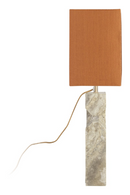 Gray Travertine Table Lamp | Versmissen Reso | Oroatrade.com