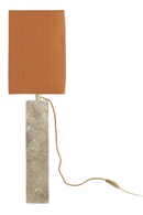 Gray Travertine Table Lamp | Versmissen Reso | Oroatrade.com