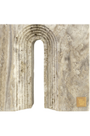 Gray Travertine Table Lamp | Versmissen Reso | Oroatrade.com