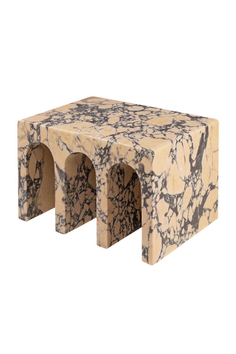 Beige Marble Nesting Coffee Table (2) | Versmissen Segovia | Oroatrade.com