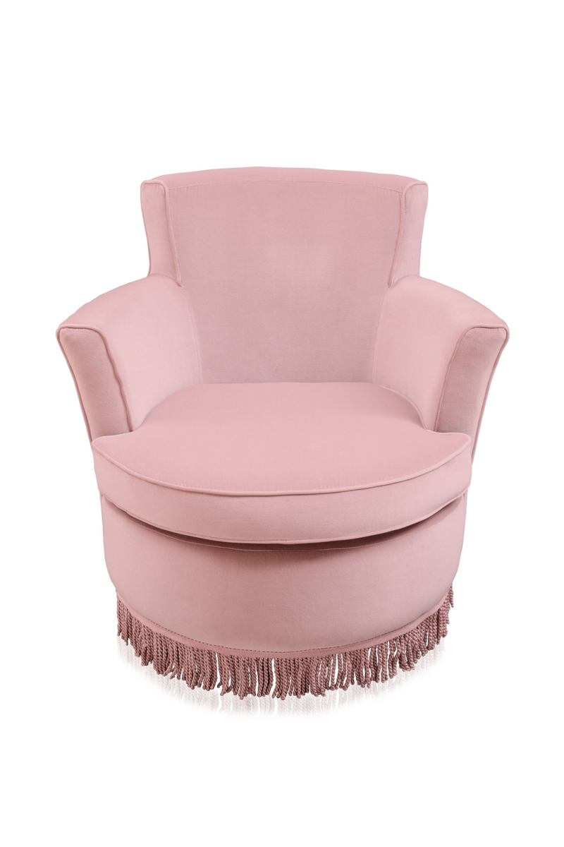 Pink Velvet Swivel Chair | Versmissen Studio P | Oroatrade.com
