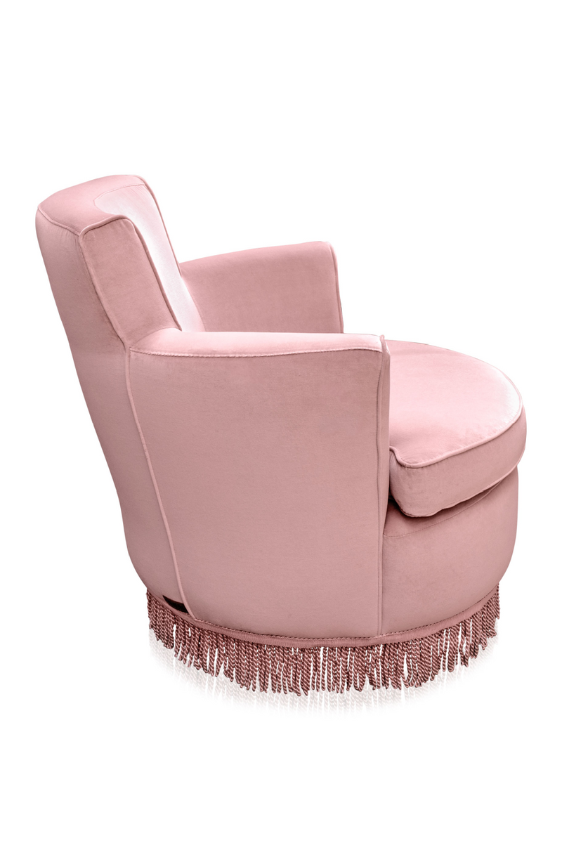 Pink Velvet Swivel Chair | Versmissen Studio P | Oroatrade.com
