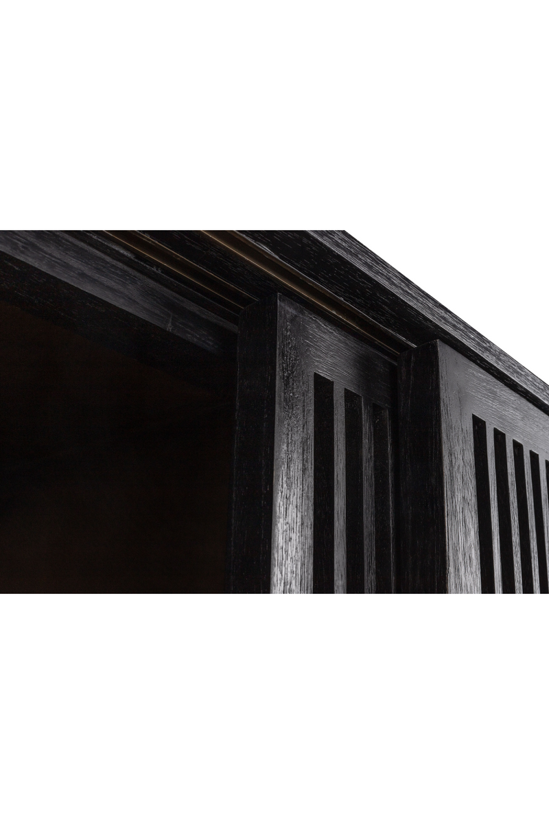 Black Mindi Wood Cabinet | Versmissen Tellem