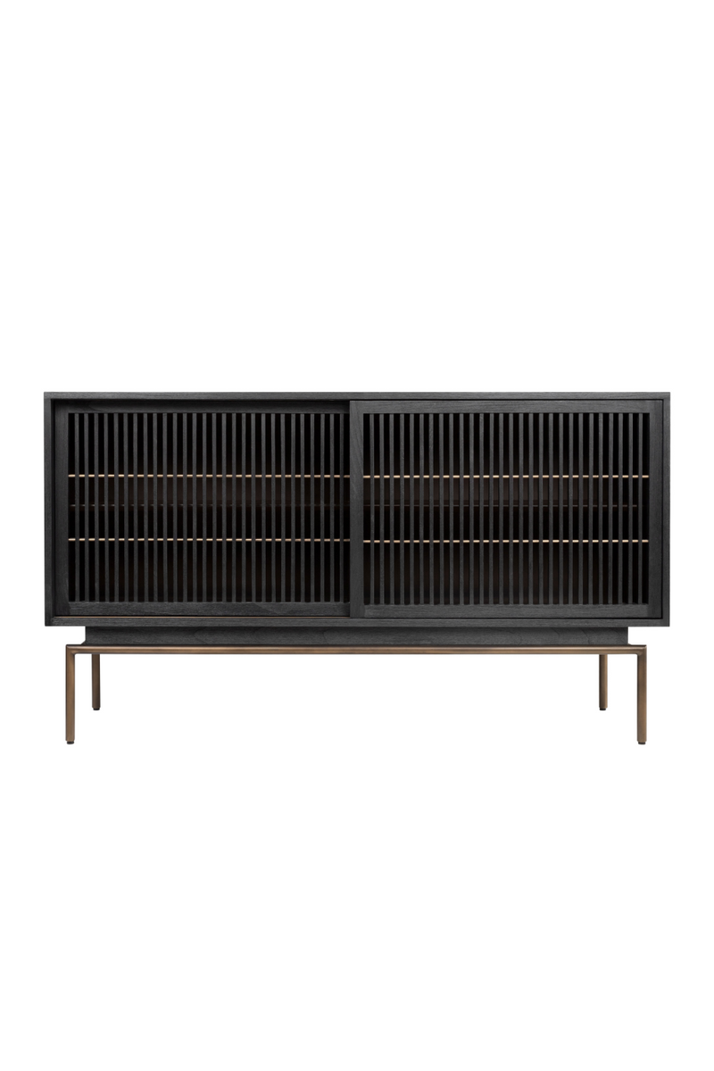 Black Mindi Wood Sideboard | Versmissen Tellem | Oroatrade.com