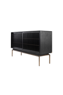 Black Mindi Wood Sideboard | Versmissen Tellem | Oroatrade.com