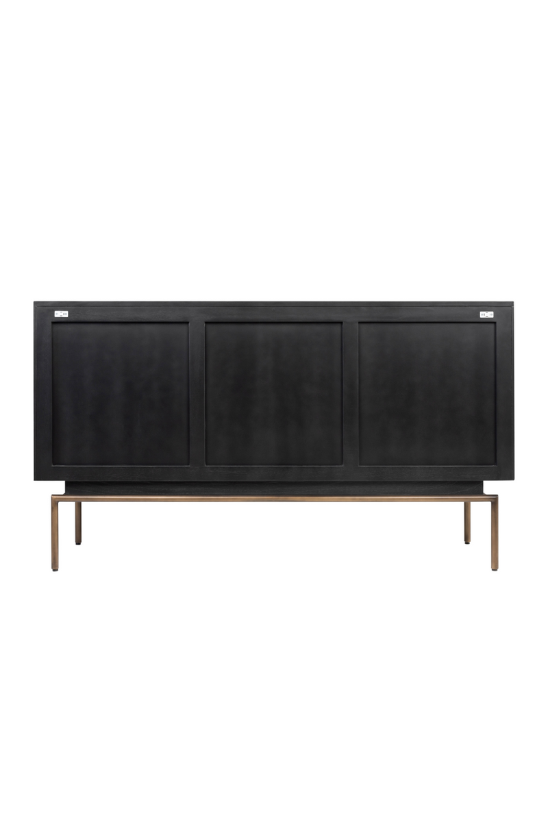 Black Mindi Wood Sideboard | Versmissen Tellem | Oroatrade.com