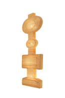 Geometrical Rattan Wall Lamp | Versmissen Totem | Oroatrade.com