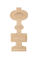 Geometrical Rattan Wall Lamp | Versmissen Totem | Oroatrade.com