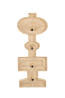 Geometrical Rattan Wall Lamp | Versmissen Totem | Oroatrade.com