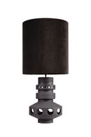 Black Earthenware Table Lamp | Versmissen Unfo | Oroatrade.com