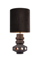 Black Earthenware Table Lamp | Versmissen Unfo | Oroatrade.com