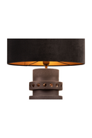 Black Earthenware Table Lamp | Versmissen Unfo | Oroatrade.com