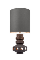 Black Earthenware Table Lamp | Versmissen Unfo | Oroatrade.com