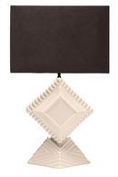 Geometrical Earthenware Table Lamp | Versmissen Unity | Oroatrade.com