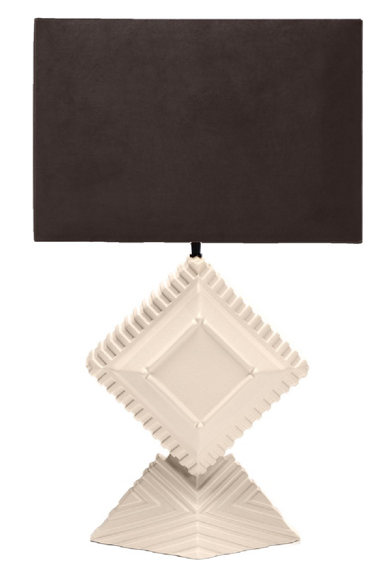 Geometrical Earthenware Table Lamp | Versmissen Unity | Oroatrade.com