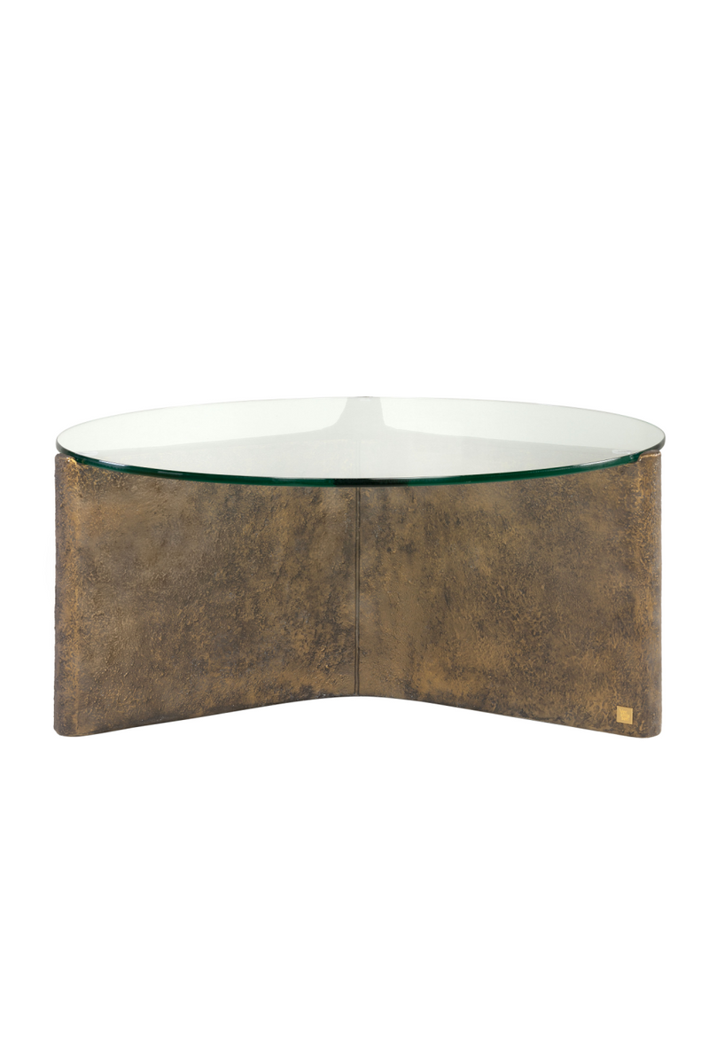 Round Glass Coffee Table | Versmissen Yenn | Oroatrade.com