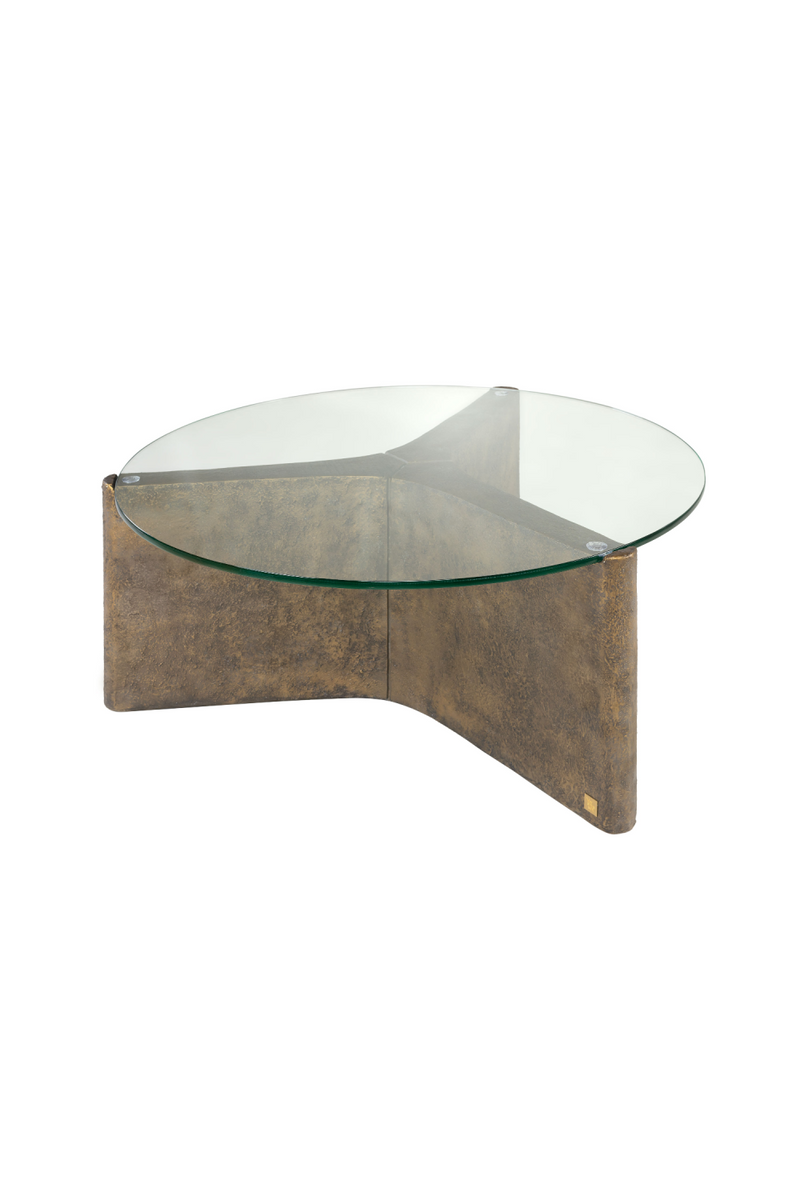 Round Glass Coffee Table | Versmissen Yenn | Oroatrade.com