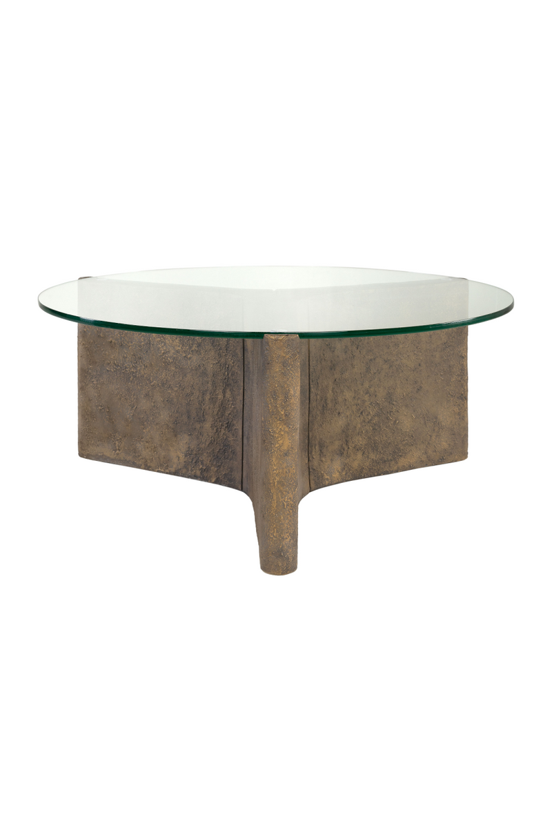 Round Glass Coffee Table | Versmissen Yenn | Oroatrade.com