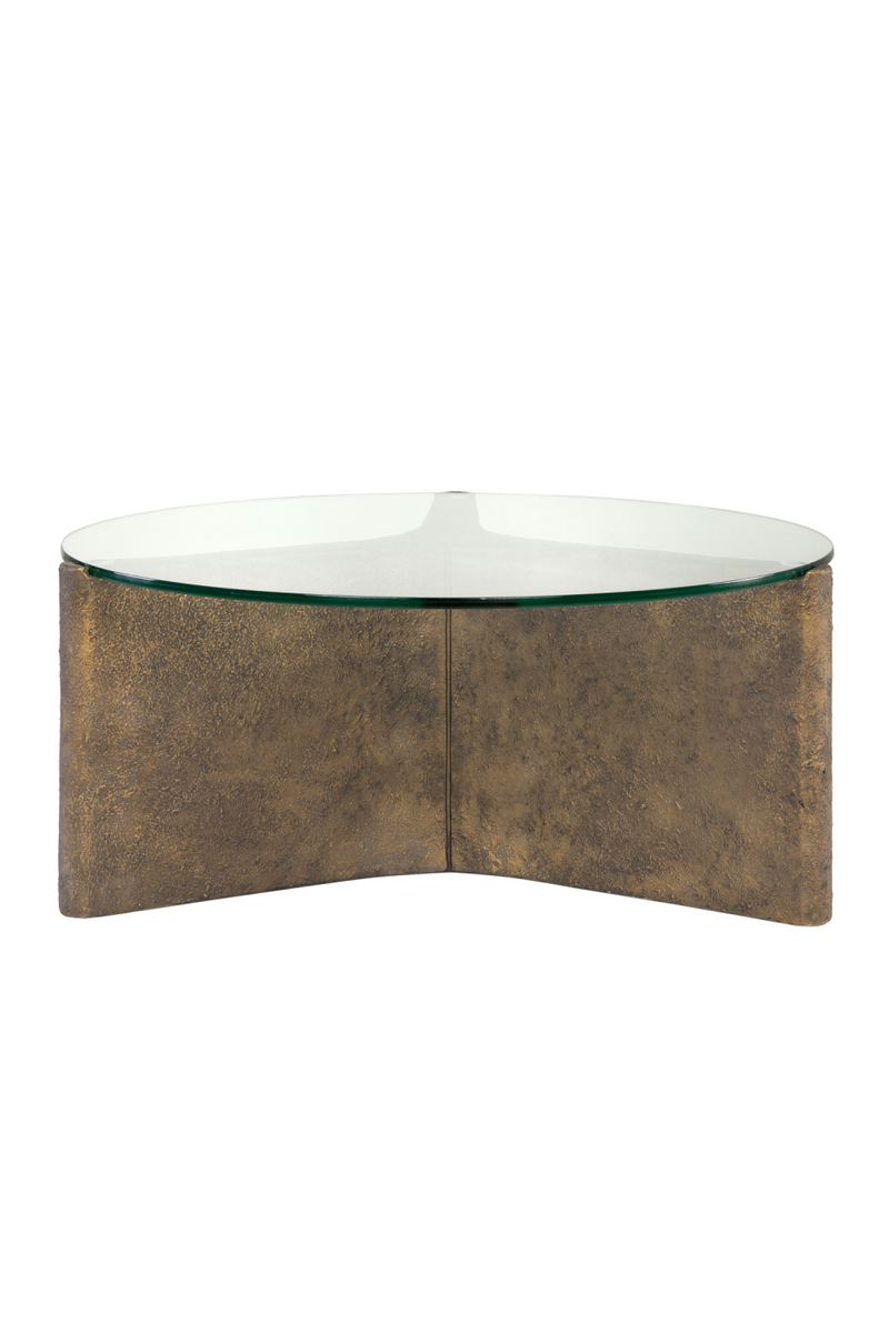 Round Glass Coffee Table | Versmissen Yenn | Oroatrade.com