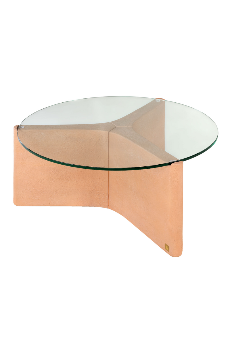 Round Glass Coffee Table | Versmissen Yenn | Oroatrade.com