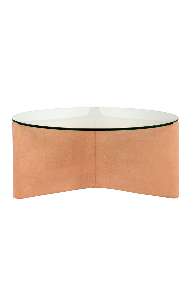 Round Glass Coffee Table | Versmissen Yenn | Oroatrade.com