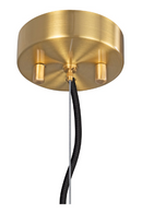 Metallic Disk Hanging Lamp L | Versmissen Zenith | Oroatrade.com