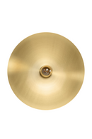 Circular Brass Wall Lamp S | Versmissen Zenith | Oroatrade.com