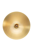 Circular Brass Wall Lamp S | Versmissen Zenith | Oroatrade.com
