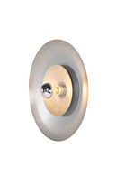 Circular Brass Wall Lamp L | Versmissen Zenith | Oroatrade.com