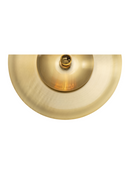 Circular Brass Wall Lamp L | Versmissen Zenith | Oroatrade.com