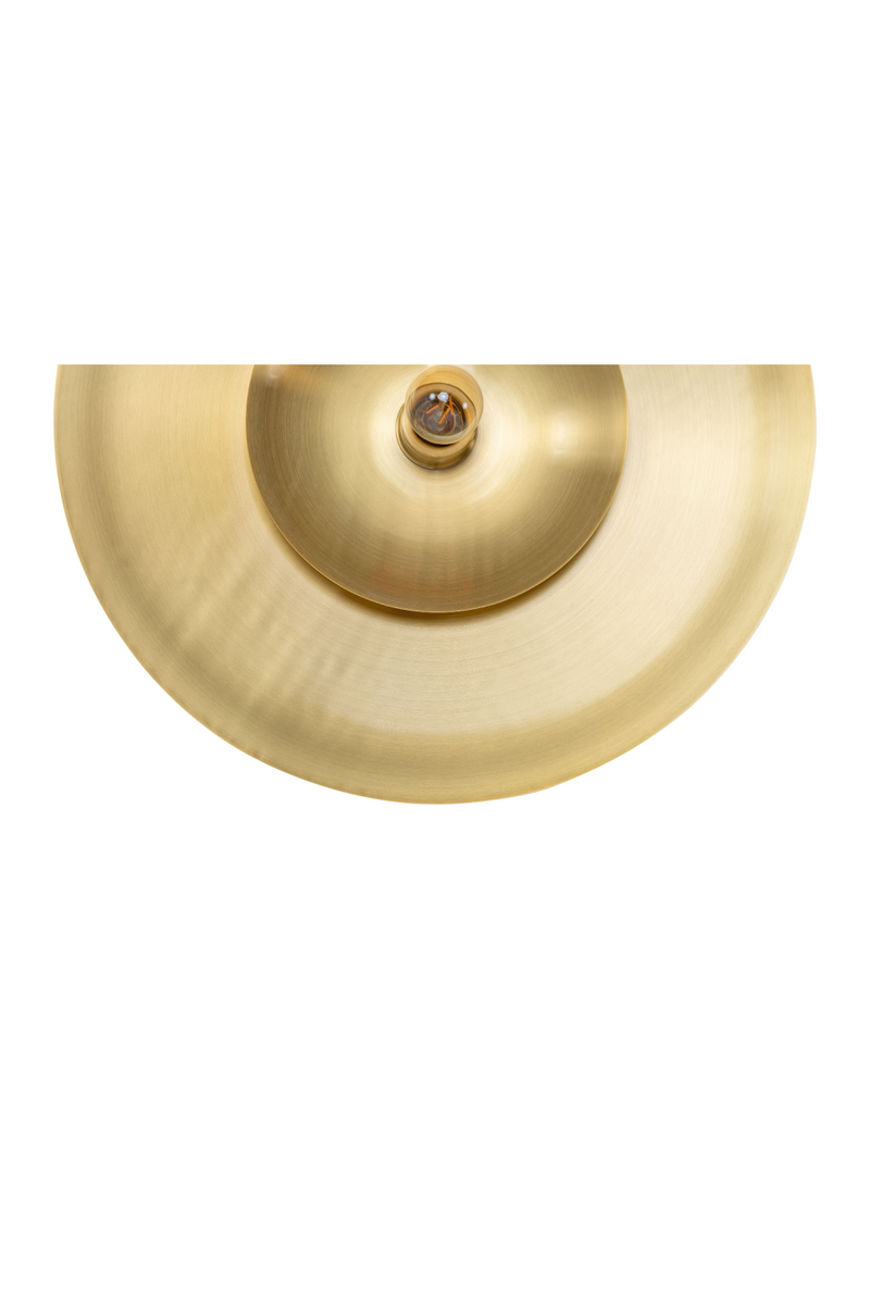 Circular Brass Wall Lamp L | Versmissen Zenith | Oroatrade.com