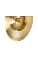 Circular Brass Wall Lamp L | Versmissen Zenith | Oroatrade.com