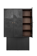 Geometrical Patterned Wooden Cabinet | Versmissen Zulgo | Oroatrade.com