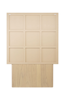 Geometrical Patterned Wooden Cabinet | Versmissen Zulgo | Oroatrade.com