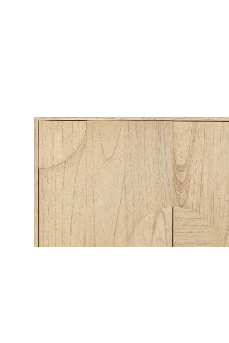 Geometrical Patterned Wooden Cabinet | Versmissen Zulgo | Oroatrade.com