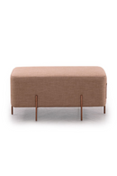 Brown Fabric Pocket Ottoman | OROA Modern Adler | Oroatrade.com