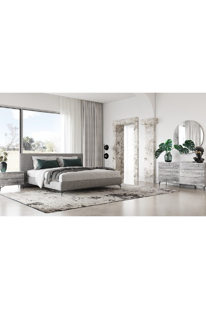 Gray Wooden 6-Drawer Dresser | OROA Modern Aria | Oroatrade.com