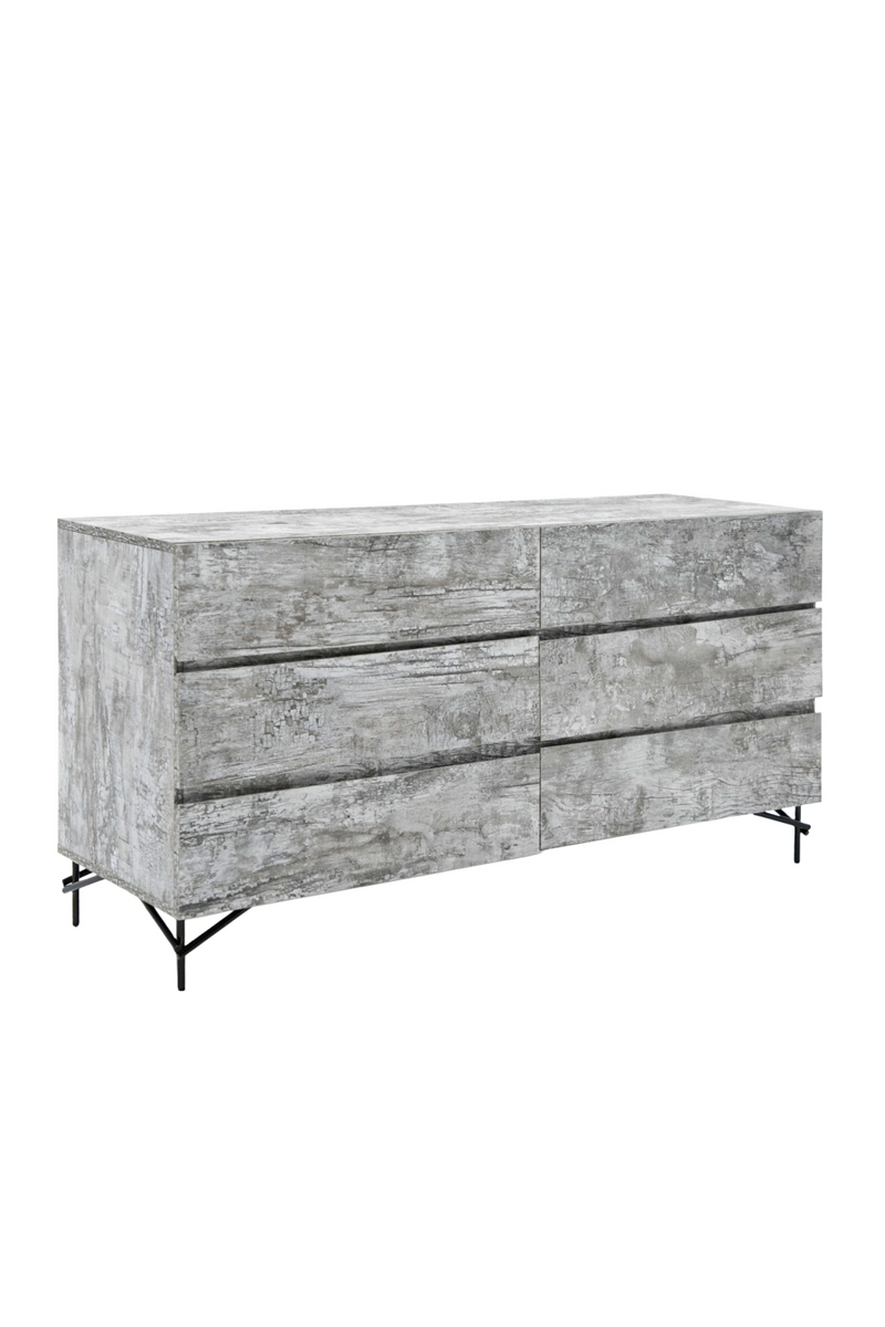 Gray Wooden 6-Drawer Dresser | OROA Modern Aria | Oroatrade.com