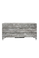 Gray Wooden 6-Drawer Dresser | OROA Modern Aria | Oroatrade.com