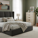 5-Drawer Travertine Chest | OROA Modern Lago | Oroatrade.com
