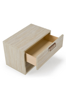 Travertine Finish 1-Drawer Nightstand | OROA Modern Lago | Oroatrade.com
