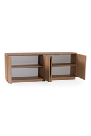 Walnut Caracalla 4-Door Sideboard | OROA Modern Victoria | Oroatrade.com