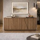 Walnut Caracalla 4-Door Sideboard | OROA Modern Victoria