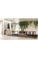 Walnut Caracalla Extendable Dining Table | OROA Modern Victoria | Oroatrade.com